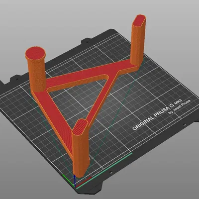 Giá đỡ cuộn filament 20cm cho máy in 3D MK3