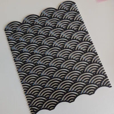 Bánh sinh nhật trang trí hình sóng