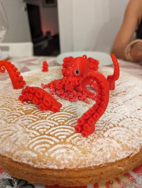 Bánh sinh nhật trang trí hình sóng - Image 2