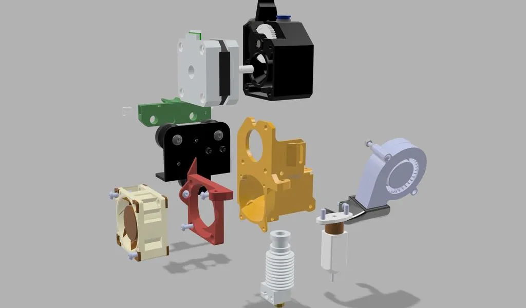 Bộ truyền động trực tiếp nhỏ gọn cho máy in Ender3/Pro/V2 - Image 2