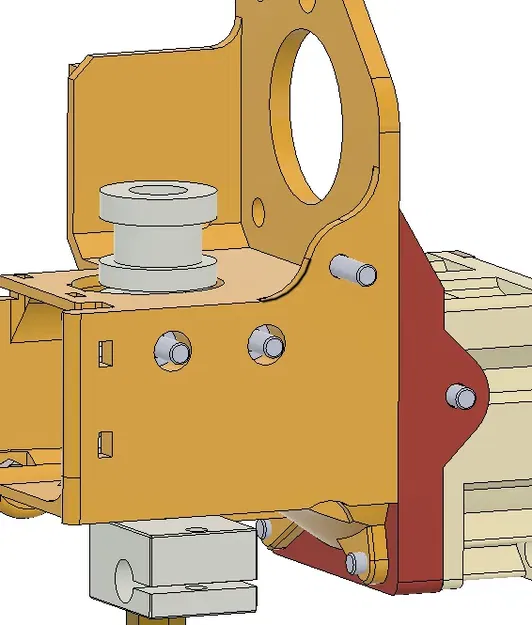 Bộ truyền động trực tiếp nhỏ gọn cho máy in Ender3/Pro/V2 - Image 11