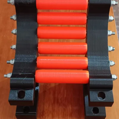 Giá đỡ cuộn bạt VidaXL 450cm