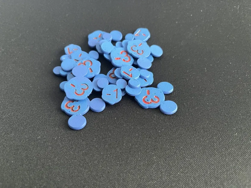 Token thiệt hại Lorcana cho trò chơi TCG - Image 2