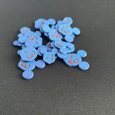 Token thiệt hại Lorcana cho trò chơi TCG