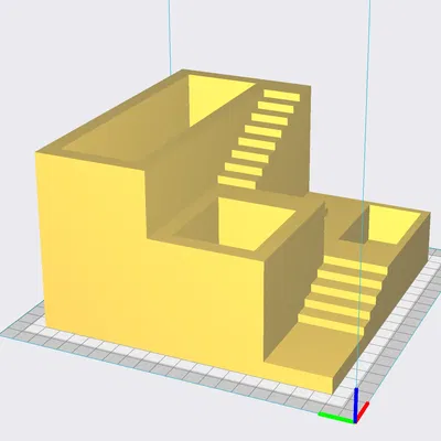 Chậu cây xương rồng và succulent in 3D nhỏ gọn