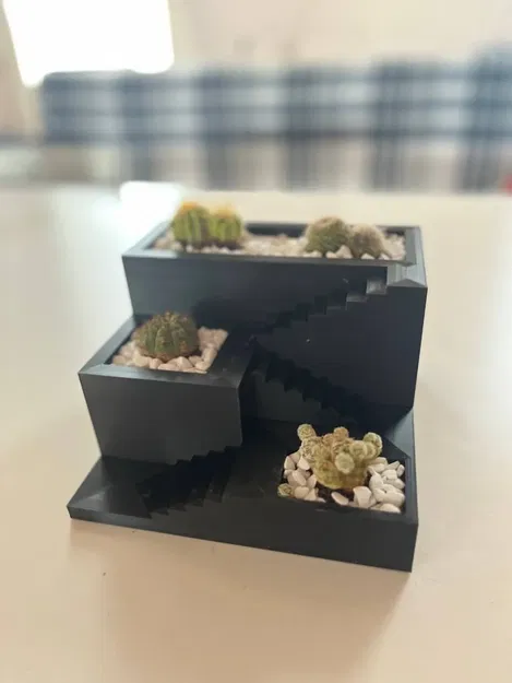 Chậu cây xương rồng và succulent in 3D nhỏ gọn - Image 8