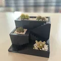 Chậu cây xương rồng và succulent in 3D nhỏ gọn - Thumbnail 8