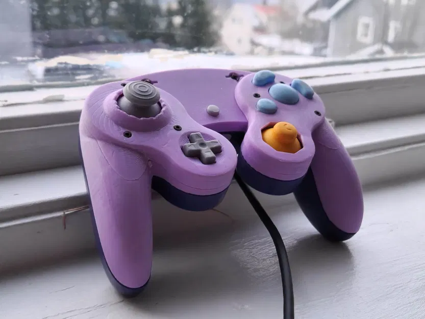 Vỏ trên tay cầm Gamecube tối ưu cho in FDM - Image 1