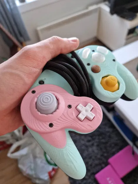 Vỏ trên tay cầm Gamecube tối ưu cho in FDM - Image 2