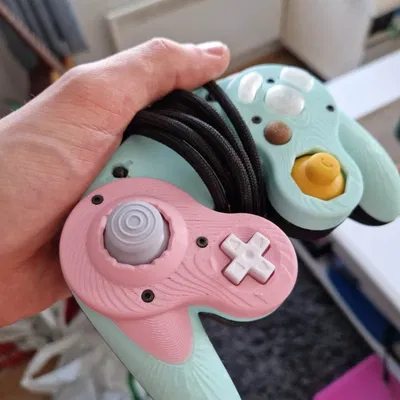 Vỏ trên tay cầm Gamecube tối ưu cho in FDM