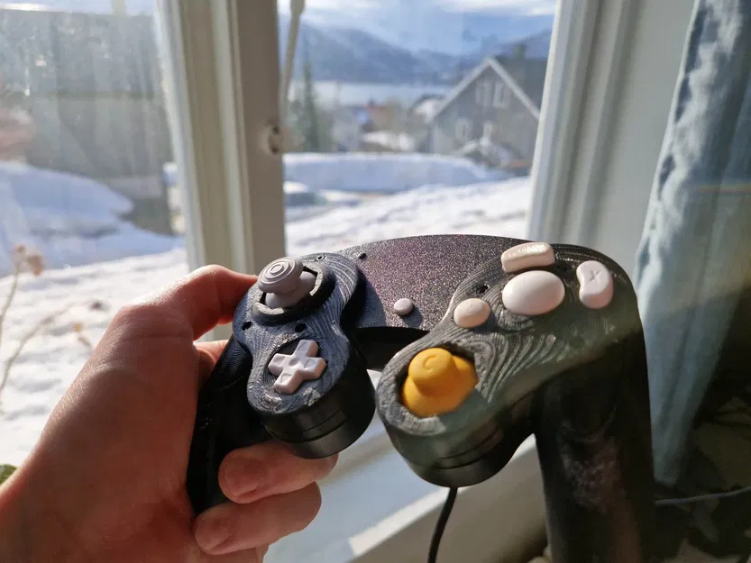 Vỏ trên tay cầm Gamecube tối ưu cho in FDM - Image 11