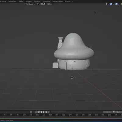 Nhà của những chú lùn dễ thương trong thế giới Smurf