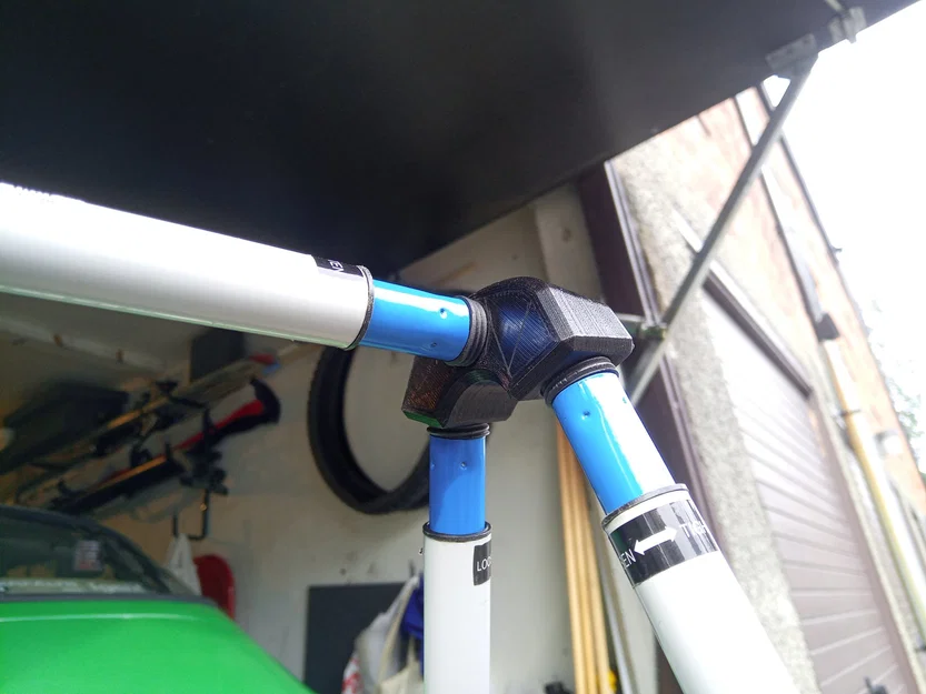 Giá đỡ tay cầm chổi telescopic cho khung tarpaulin - Image 1