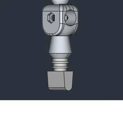 Nhân vật thay thế cho trò chơi bóng bàn 3D