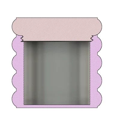 Bình chứa lưu trữ kiểu bọt với nắp vặn 150mm x 150mm