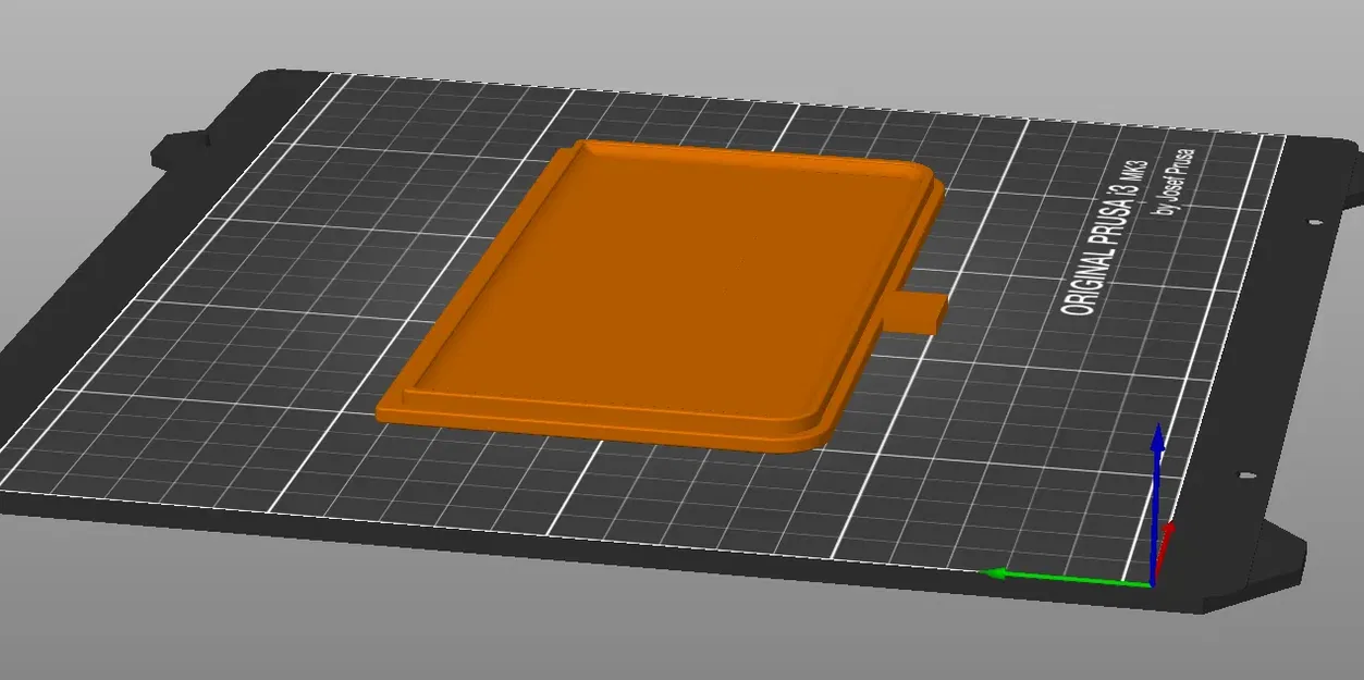 Nắp hộp bên cho Prusa MK3S/MK3S+ với văn bản tùy chỉnh và tay c... - Image 2