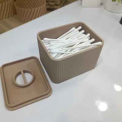 Hộp nhỏ bằng gỗ PLA cho bông tai