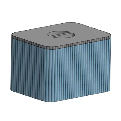 Hộp nhỏ bằng gỗ PLA cho bông tai