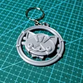 Tiền xu Mèo May Mắn để in 3D - Thumbnail 2