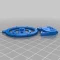 Tiền xu Mèo May Mắn để in 3D - Thumbnail 5