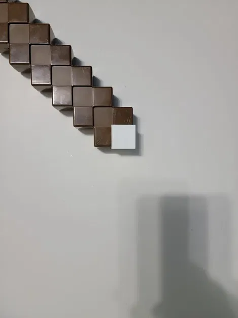 Giá treo vũ khí Minecraft cho 4 đồ chơi kèm theo - Image 3