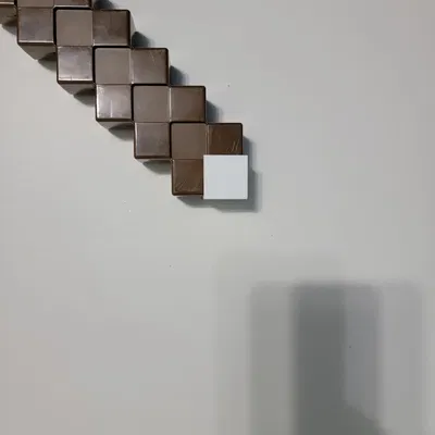 Giá treo vũ khí Minecraft cho 4 đồ chơi kèm theo