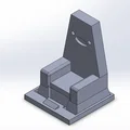 Ghế ngai cho nhân vật có thể tạo dáng - Thumbnail 1
