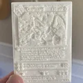 Thẻ lithophane Charizard phiên bản đầu tiên - Thumbnail 2
