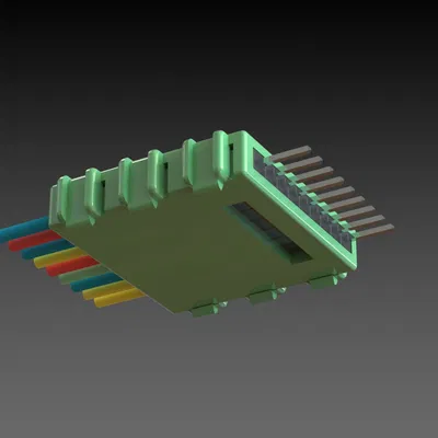 Vỏ kết nối 9Pin Dupont cho dây nhảy