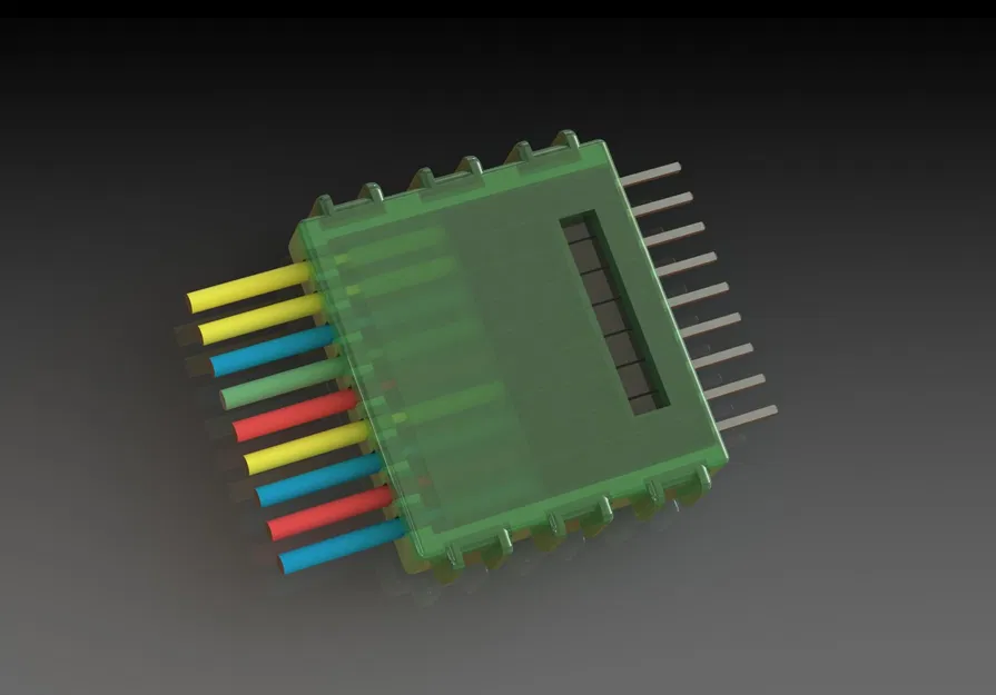 Vỏ kết nối 9Pin Dupont cho dây nhảy - Image 3