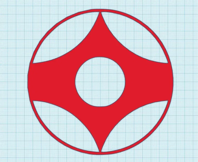 Nghệ thuật tường logo và kanji Kyokushin Karate - Image 2