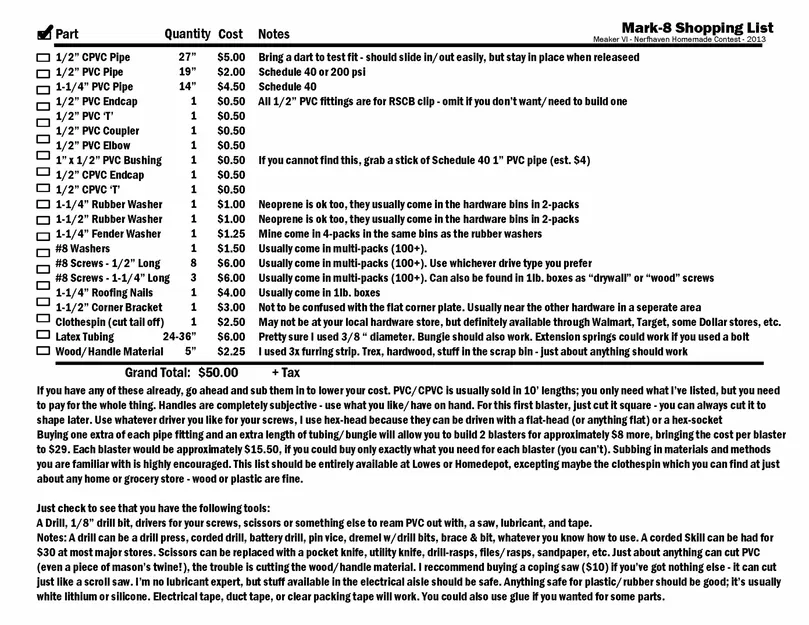 Súng bắn Nerf Meaker Mk-8 phong cách OG năm 2013 - Image 3