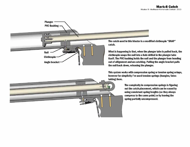 Súng bắn Nerf Meaker Mk-8 phong cách OG năm 2013 - Image 8