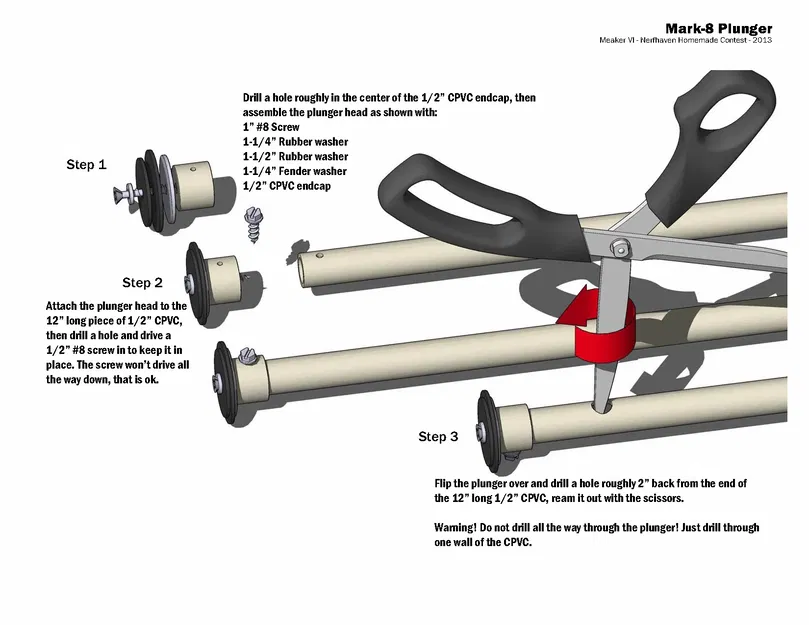 Súng bắn Nerf Meaker Mk-8 phong cách OG năm 2013 - Image 10