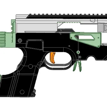 Khung bắn Flycore Meaker Mk-LC-10 cho trò chơi ngoài trời