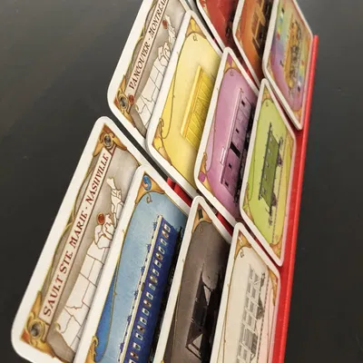 Bộ giá đỡ thẻ bài cho trò chơi Ticket to Ride