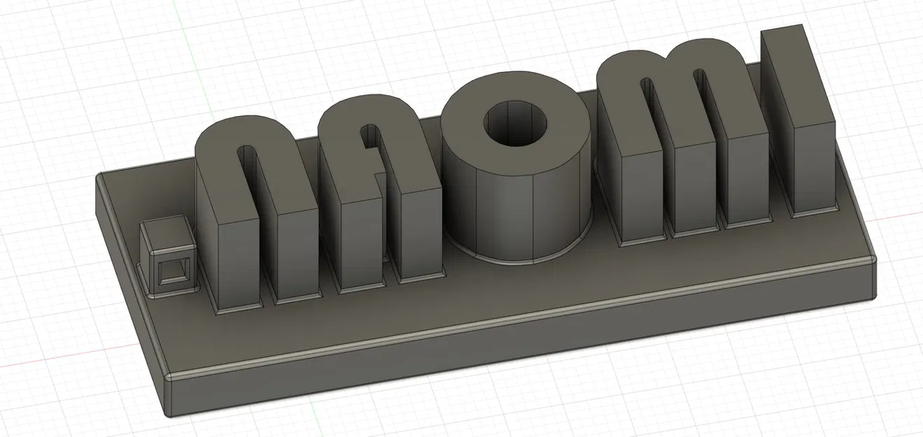 Móc khóa tên tùy chỉnh với thiết kế độc đáo - Image 1