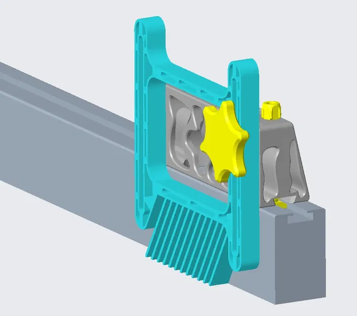 Bộ chuyển đổi cho bảng cắt Bosch GTS 10 XC với Federkamm - Image 3