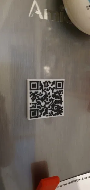 Nam châm tủ lạnh Rick Roll với mã QR độc đáo - Image 1