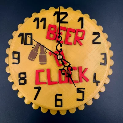 Đồng hồ nắp chai Beer O' Clock - Thời gian cho bia mọi lúc!
