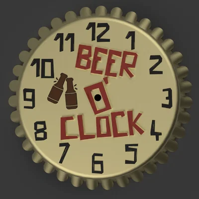 Đồng hồ nắp chai Beer O' Clock - Thời gian cho bia mọi lúc!