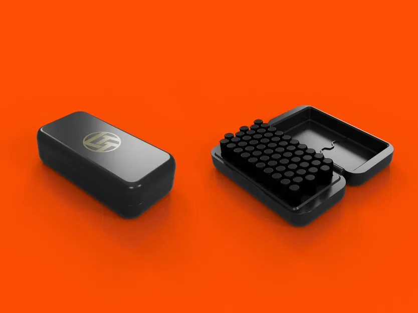 Hộp và giá đỡ cho bộ bit tua vít LTT "Quick Bits - Image 1