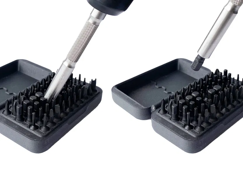 Hộp và giá đỡ cho bộ bit tua vít LTT "Quick Bits - Image 3