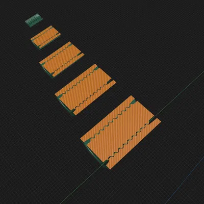 Trục và ổ cắm có ren mét tùy chỉnh cho mô hình 3D