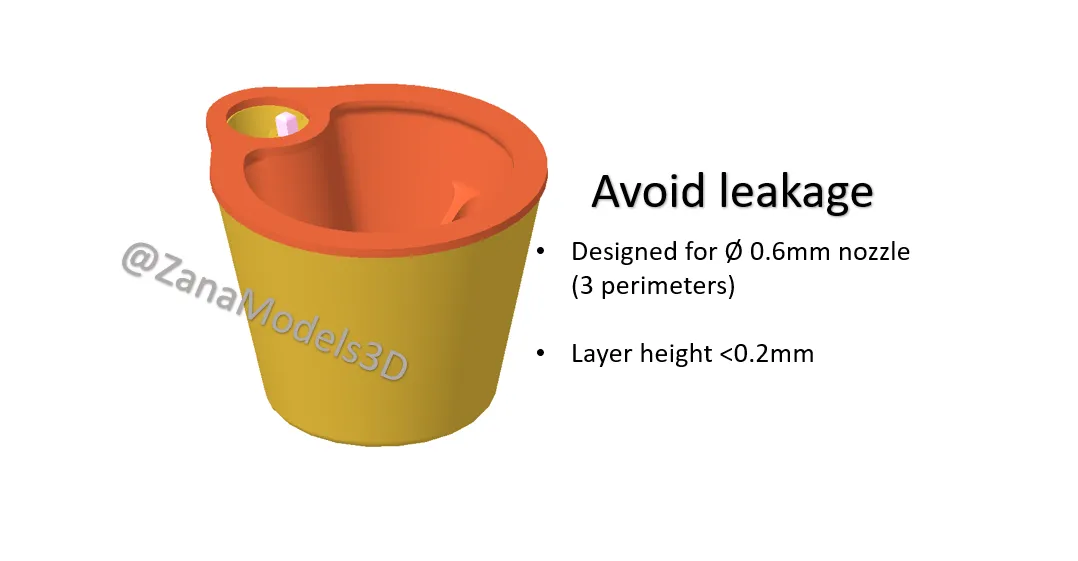 Chậu cây tự tưới nhỏ với chỉ báo mức nước - Image 1