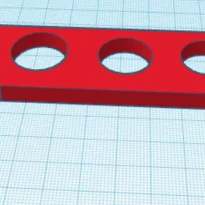 Công cụ cạo mặt bàn in 3D thiết kế trên Tinkercad