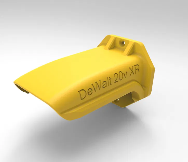 Giá đỡ pin gắn tường DeWalt 20V XR phiên bản mới - Image 3