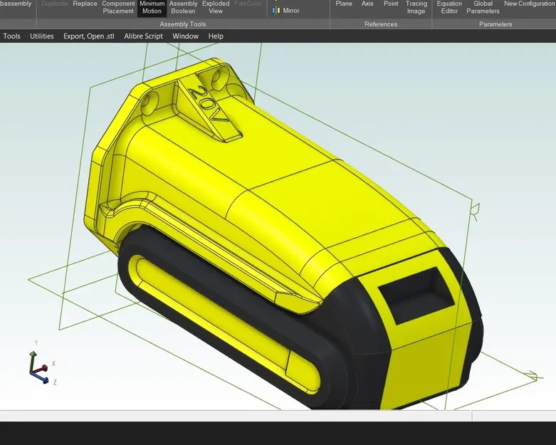 Giá đỡ gắn tường cho pin DeWalt 20V - Image 1