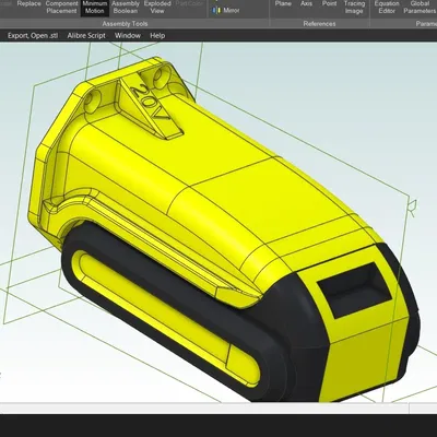 Giá đỡ gắn tường cho pin DeWalt 20V