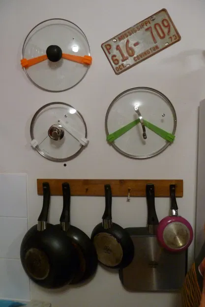 Giá đỡ nắp nồi điều chỉnh được - Image 4